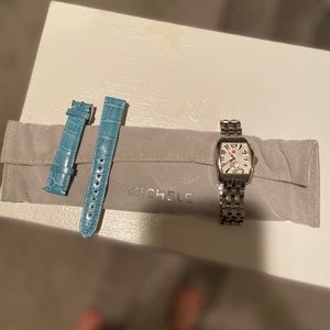 Michele watch mini urban watch, plus extra band